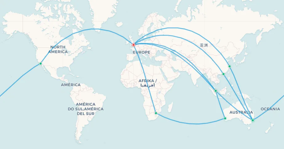 Australia to Europe Without the Middle East: Alternative Flight Routes in 2026