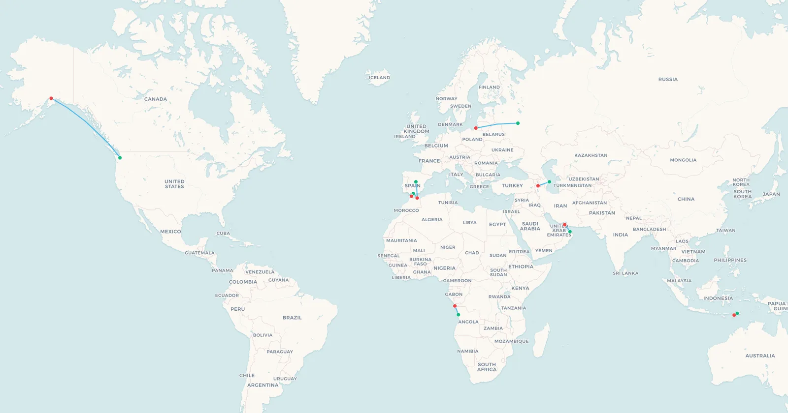 Exclave Flights: The Domestic Routes That Cross Another Country [2026]