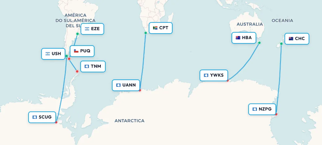How to Fly to Antarctica: Every Flight Option Explained